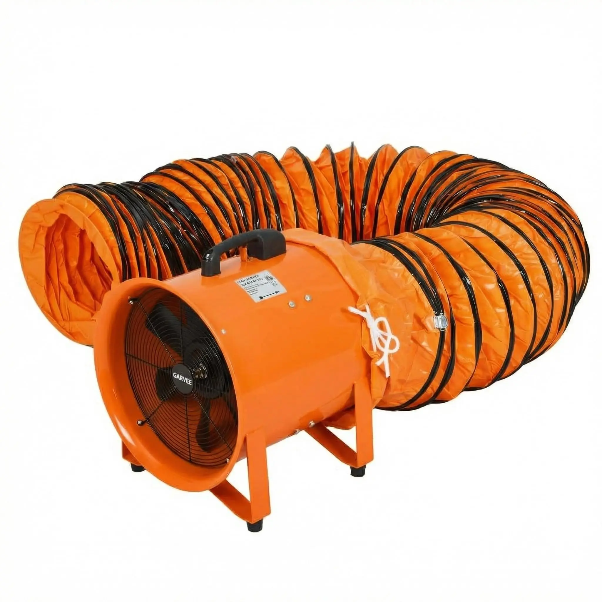 Gaomon 12 Inch Portable Blower Exhaust Fan, 3500 CFM Industrial Ventilator with 33ft Duct, High Speed Air Mover for Basement Workshop Painting Smoke Removal, ETL Listed, Intake Exhaust