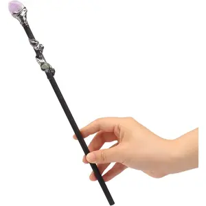 Fine Handcrafted Amethyst Crystal Magic Wand Magic Wand for Witches and Wizards.