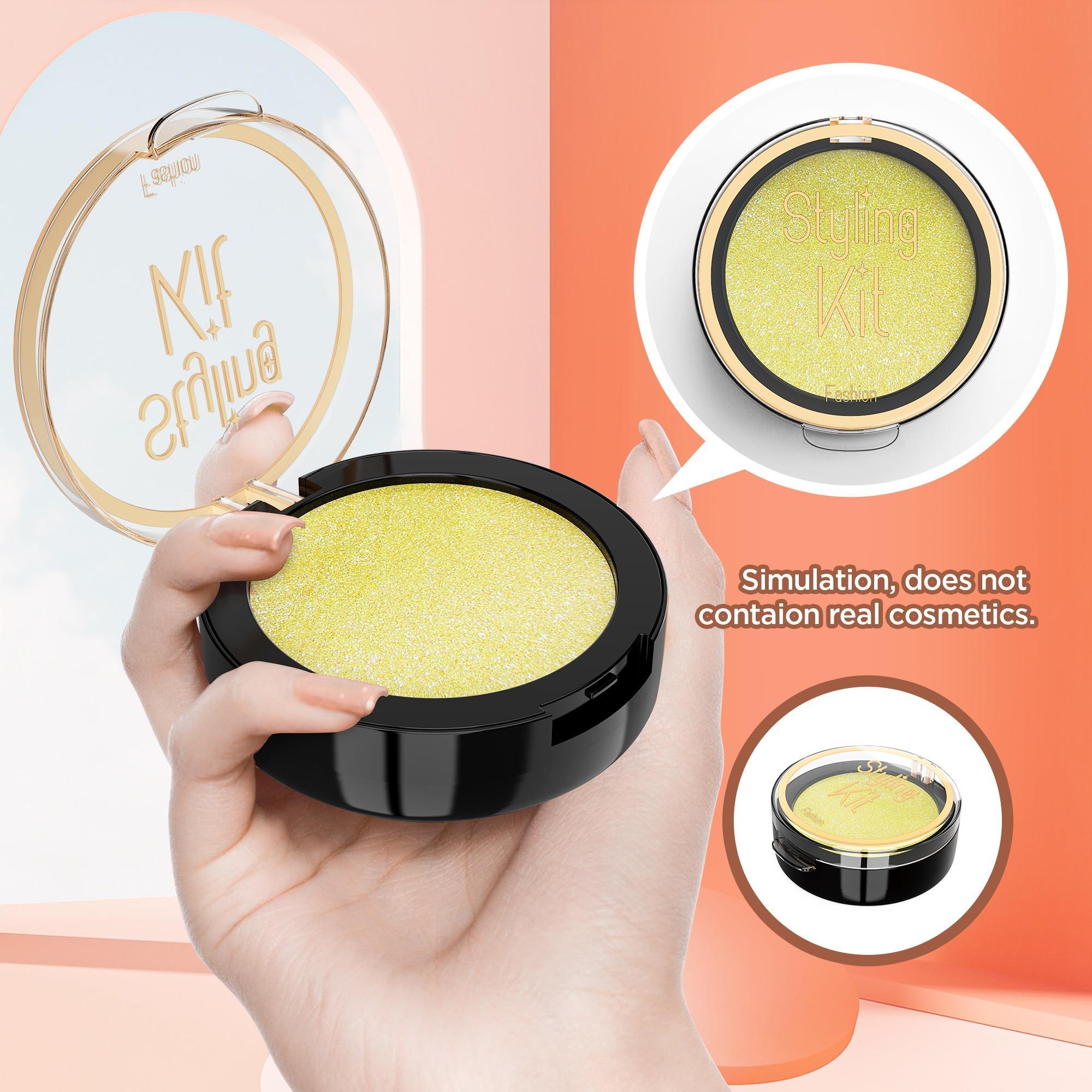 Pretend Makeup Toy, 1 Set Simulation Cosmetic Toy, Pretend Play Makeup Toy for Girls, Birthday Gift for Kids