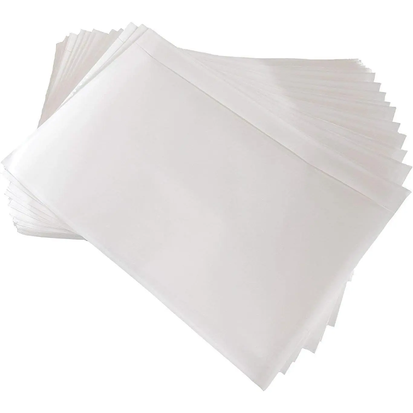 6" x 9" Clear Adhesive Top Loading Packing List Clear Shipping Pouches, Mailing/Shipping Label Envelopes (200 Pack)