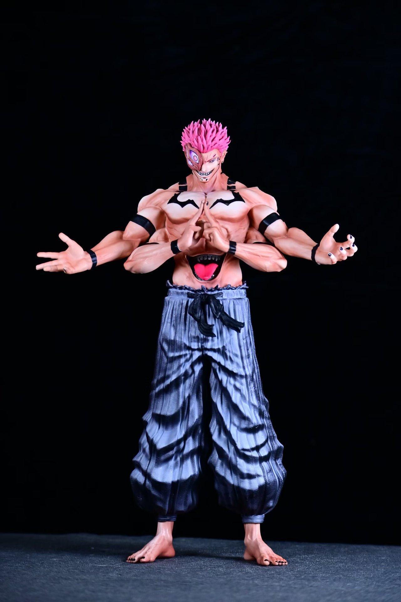 31cm Jujutsu Kaisen Ryomen Sukuna Anime Gk Statue Figure Model Doll Desk Decor Ornament Collectible Gift For Anime Fans