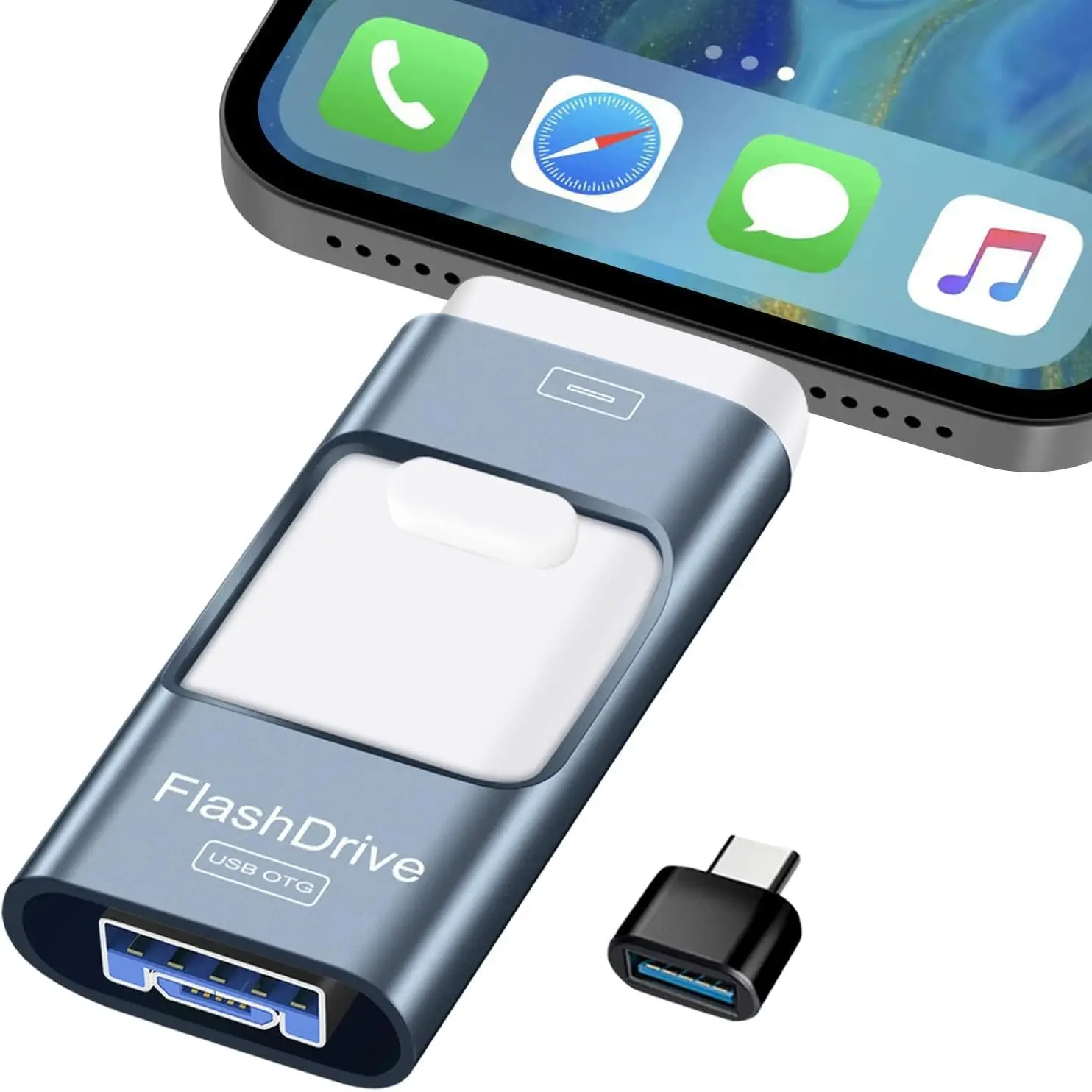 3-In-1 Encrypted Flash Drive, Micro USB for Android & PC, Phone Flash Drive, Secure Data Storage Solution, Ideal for Daily Use, Reliable Memory Stick