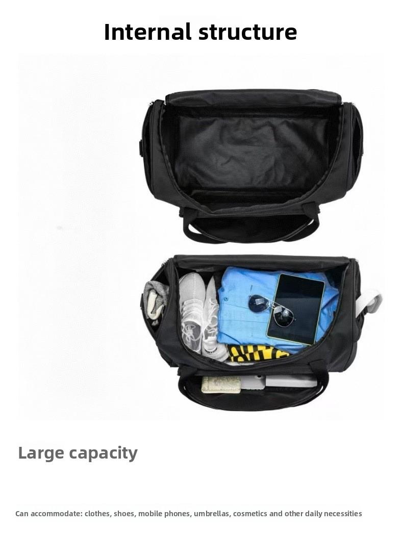 New travel bag portable short-distance travel luggage bag large capacity light sports fitness bag