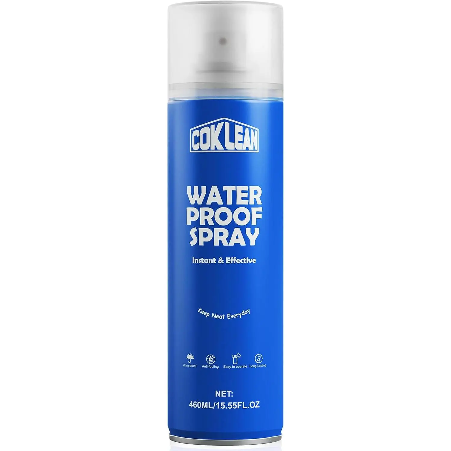 15.55 OZ Shoe Waterproof Spray, Rain & Stain Nano Repellent for Suede, Sneaker, Canvas, Fabric Shoe Protector Spray