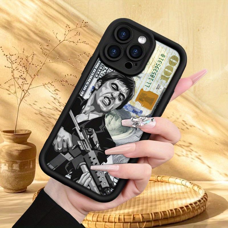 Creative Scar Face Painted Pattern Case for iPhone 17 Pro Max Plus Air/ 16 15 14 Pro Max 13 12 11 XR XS Plus Shockproof Drop Protection Rugged Durable Silicone Cover iphone  15  pro  max  case