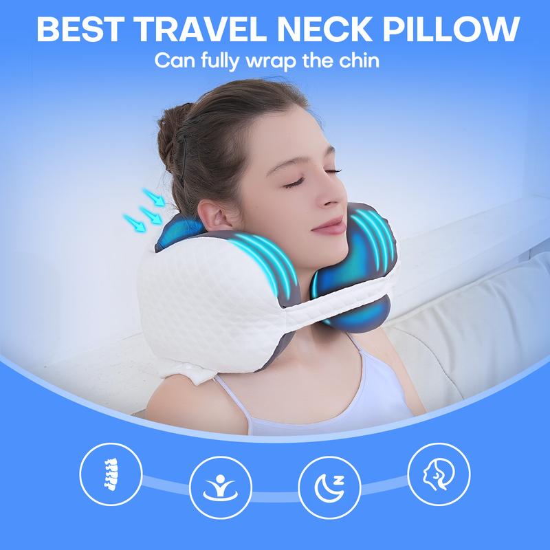 Multifunctional Lumbar Support Pillow Lower Back Pillow for Sleeping - Memory Foam Lumbar Pillow - Wedge Pillow for Side, Supine, Prone Sleepers - With Adjustable Buttons For Car, Sofa, Bed Sleepers