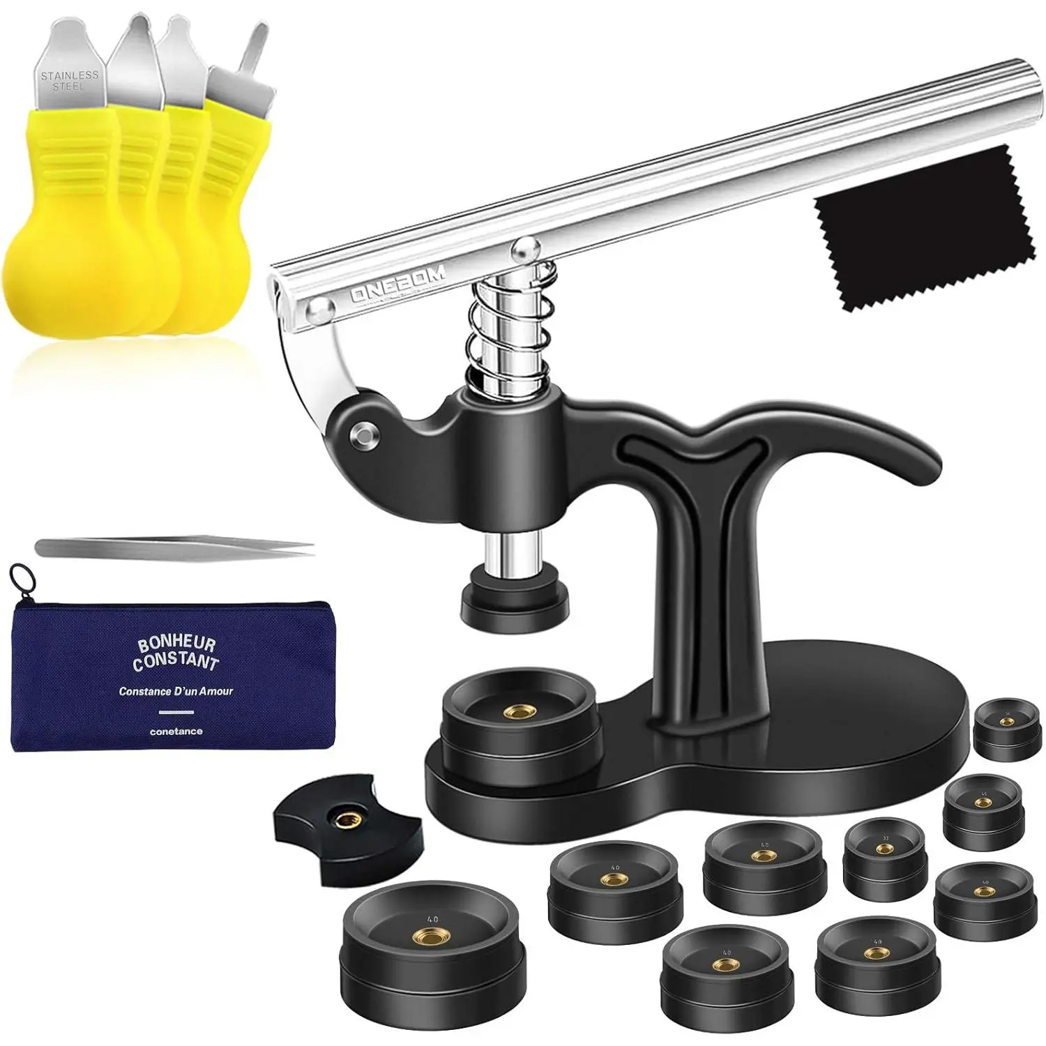 Watch Press Tool Set, Watch Repair Kit Professional with Everything, for Various Kinds of Watch (Watch Press Kit)