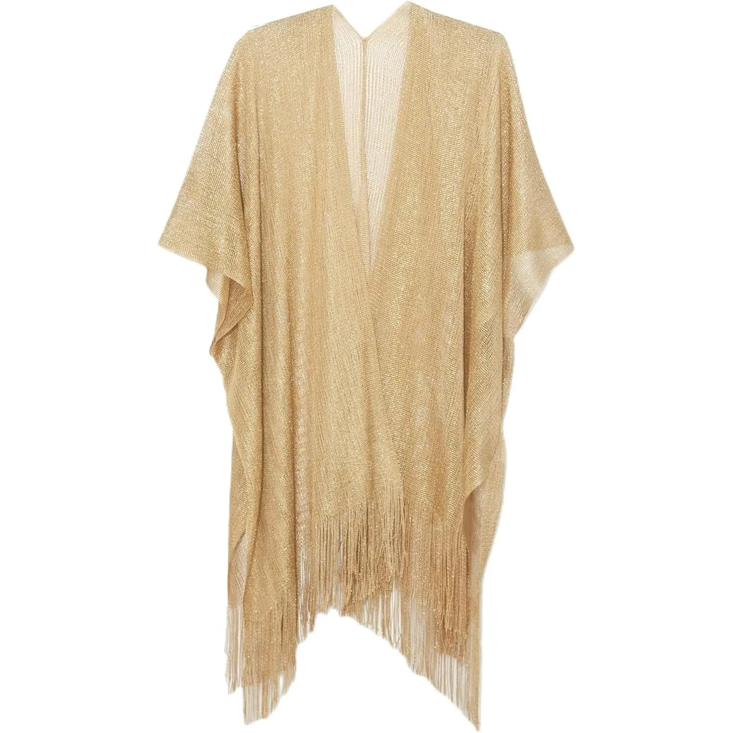 Sparkle Metallic Evening Shawls for Women formal Party Dresses Beach Travel Cardigan Shawl Wrap for Swimsuit