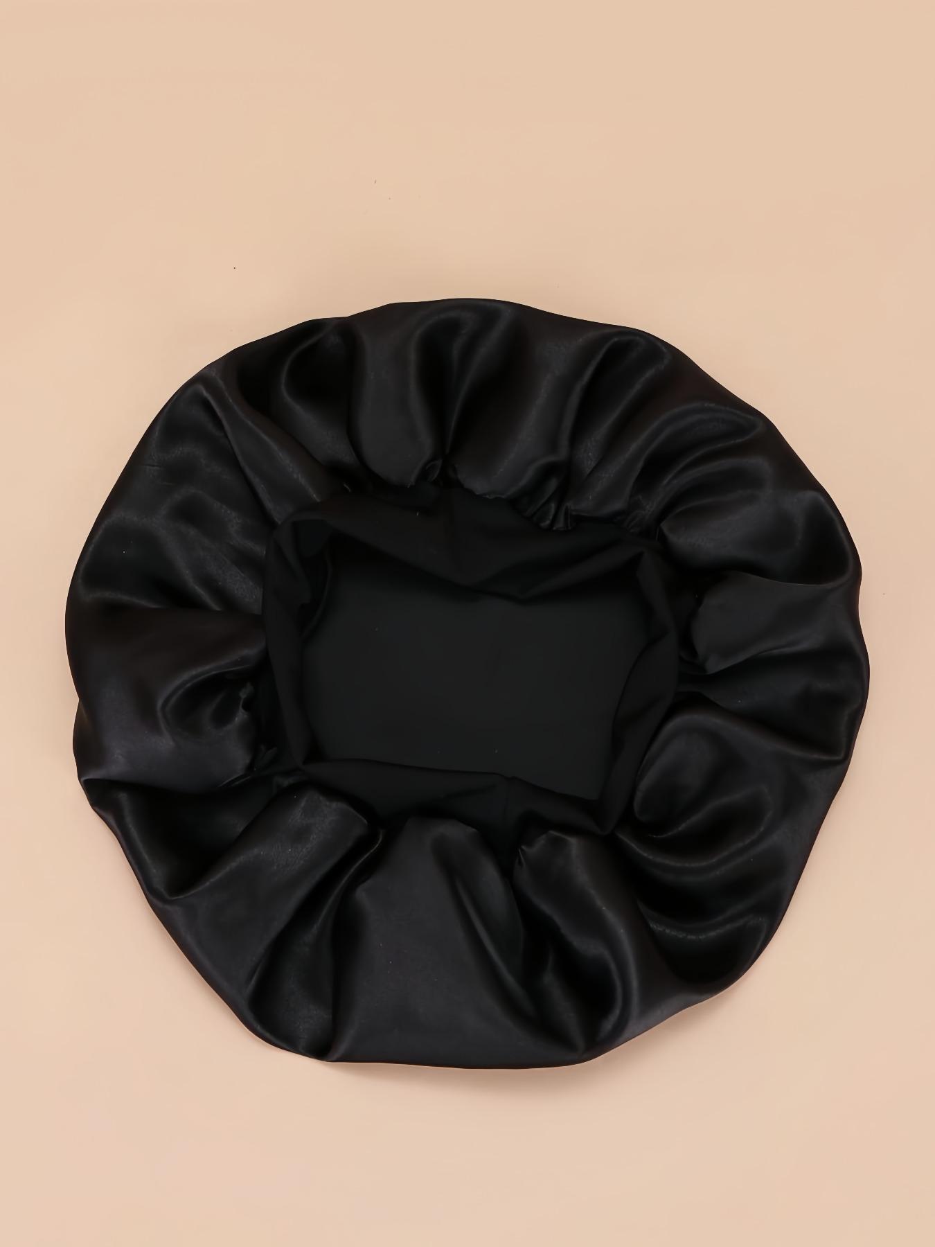 2 Pack Beauty Hair Care Caps Single Color Sleep Hats, Comfortable Head Protection, Ideal for Nighttime Use, Soft Material, Easy to Wear, Sleeping Bonnet