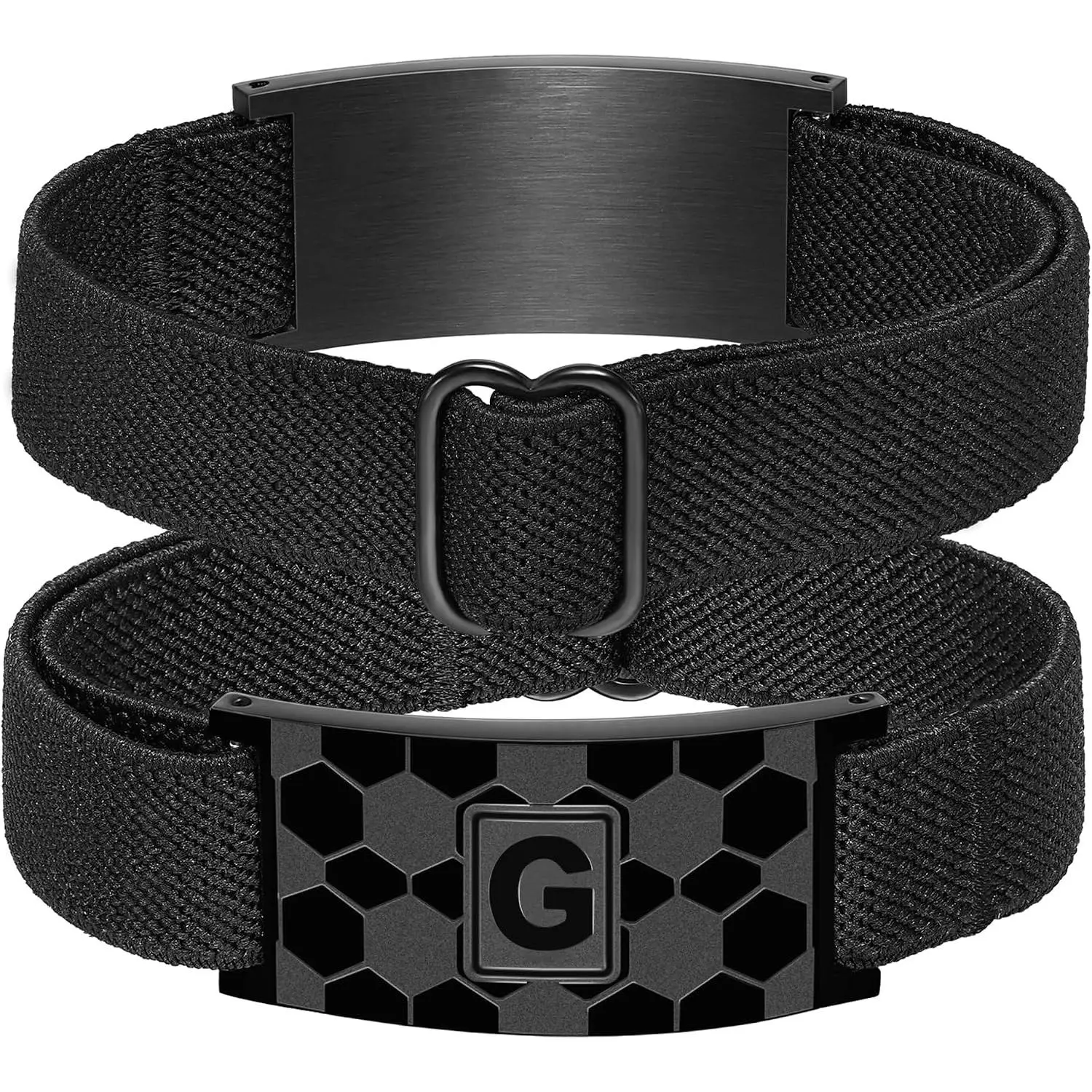 Soccer Initial Bracelet for Men Boys  Teen | Stainless Steel Letter Bracelet, Adjustable Stretch Strap Bracelets,  Gifts for Youth  Team Player