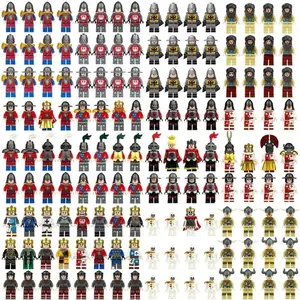 2026 Popular Ancient Roman & Medieval Knight Building Block Mini Figures - Humanoid Doll Toys for Kids' Birthday Gifts