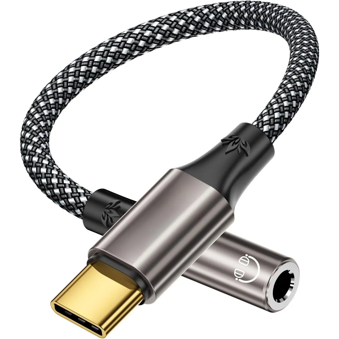 USB Type C to 3.5mm Female Headphone Jack Adapter, USB-C to Aux Audio Dongle  Compatible with  17 Air 16 15 Pro Max,Galaxy S23-S21 Ultra,Pixel 9 8, iPad Pro