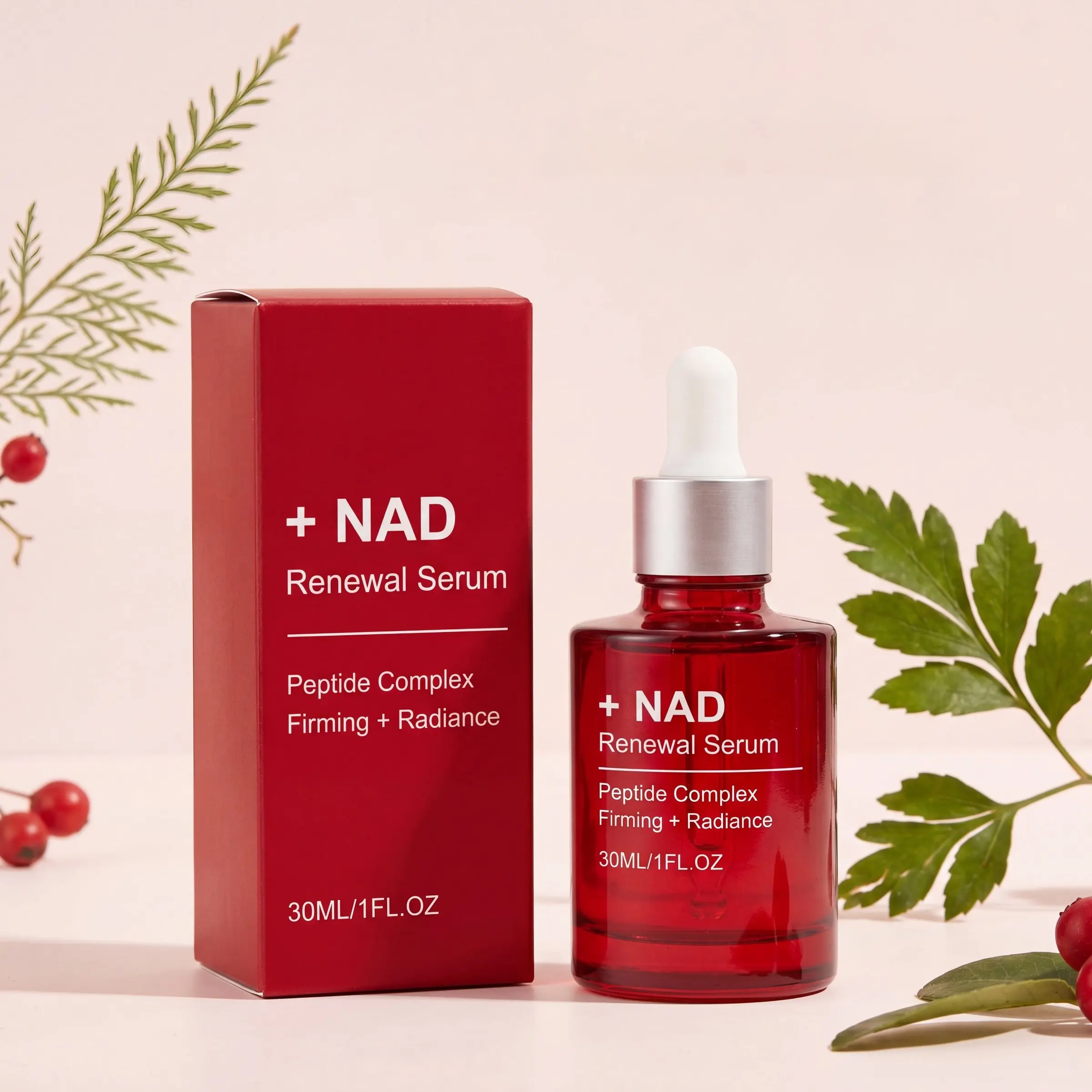 AMZ Hydrating Glow Radiance Facial Serum, Brightening Serum, Moisturize Deep Skin Base Plump Clear Complexion, Soft Smooth Delicate Skin Care Essence Liquid