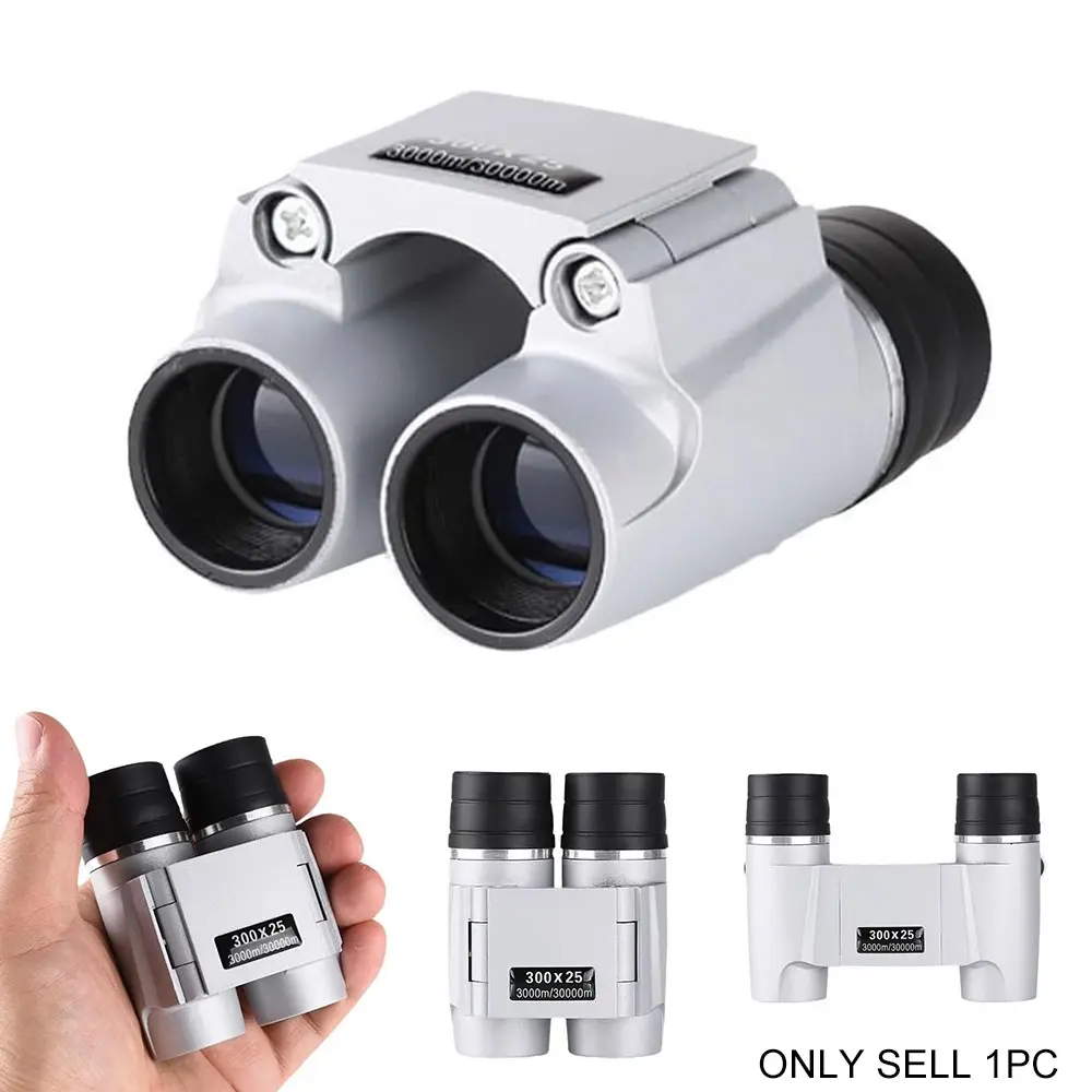 300x25 Mini Folding Binoculars, Ultra-Light 135g, Easy to Carry, Perfect for Travel, Concert Viewing, Star Gazing, Short Trips, Travel Accessory, Original Binocular