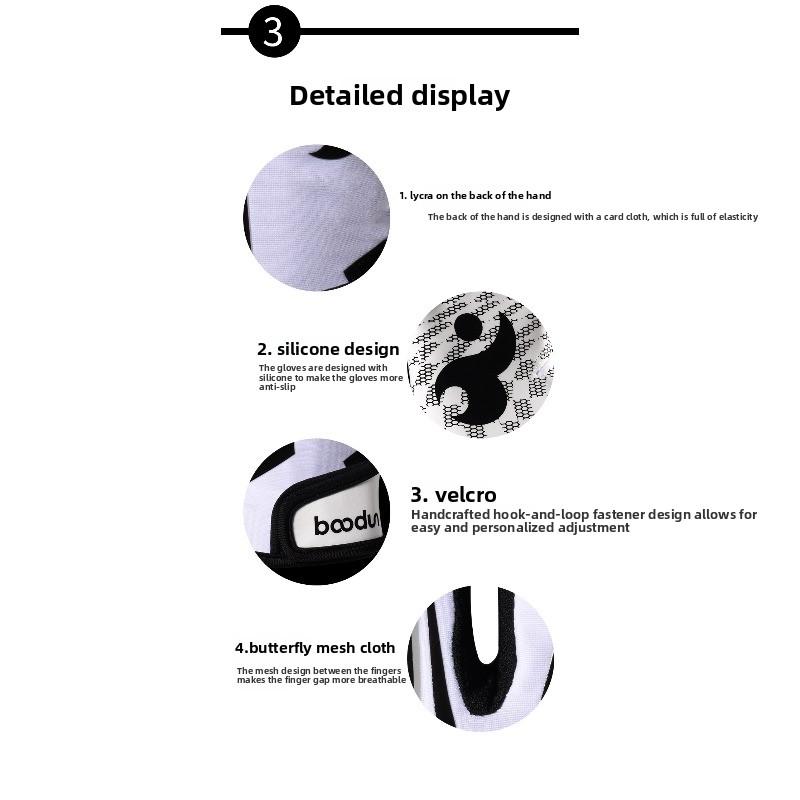 Training gloves Rugby gloves, outdoor silicone non-slip all-finger softball sports baseball gloves Waterproof Touch Screen