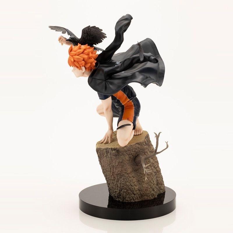 Haikyuu Anime Figure Hinata Shoyo Kageyama Tobio Crow Tree Stump Statue Desktop Decor Boxed Figurine For Anime Manga Fans