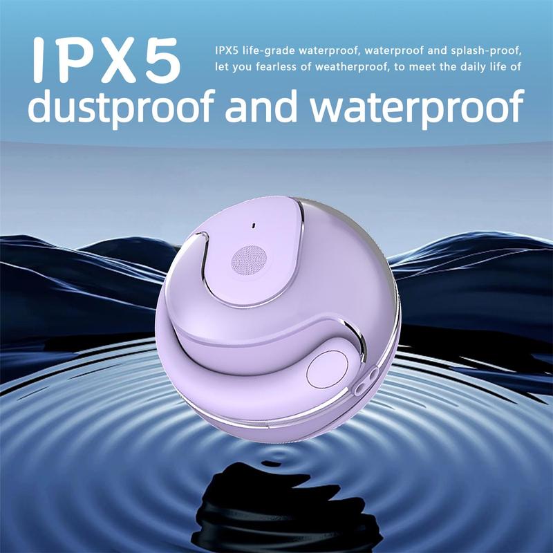 OWS Wireless Bluetooth Earphones Wireless Bluetooth 5.4 Waterproof Sport Headsets Support Playing Music Phone Calls Headphones Noise Reduction Headphones with Mic