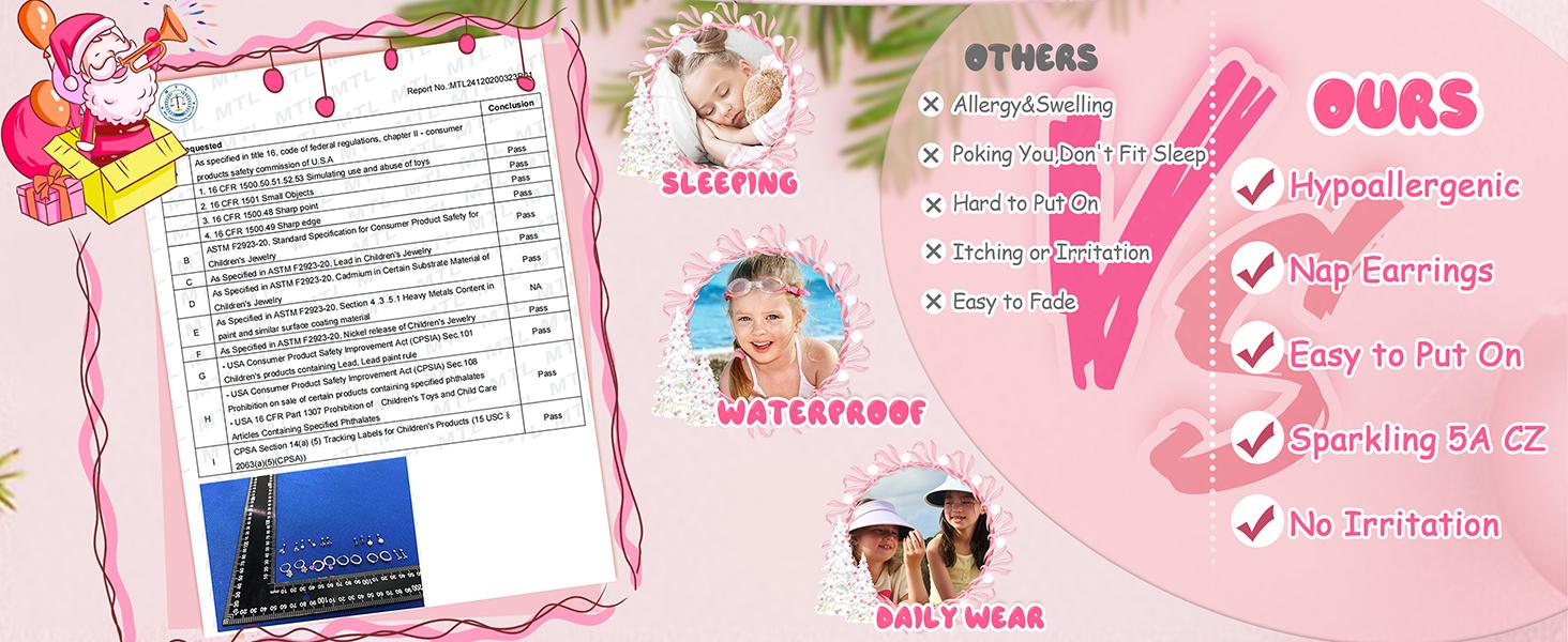 MILACOLATO Hypoallergenic Earrings for Girls Women Surgical Stainlee Steel Earrings for Sensitive Ears Screw Back Earrings Set Cute Hoop Earrings for Girls Kids Earrings Toddler Earrings Jewelry for Teen Girls MILACOLATO Hypoallergenic Earrings for Girls Women Surgical Stainlee Steel Earrings for Sensitive Ears Screw Back Earrings Set Cute Hoop Earrings for Girls Kids Earrings Toddler Earrings Jewelry for Teen Girls