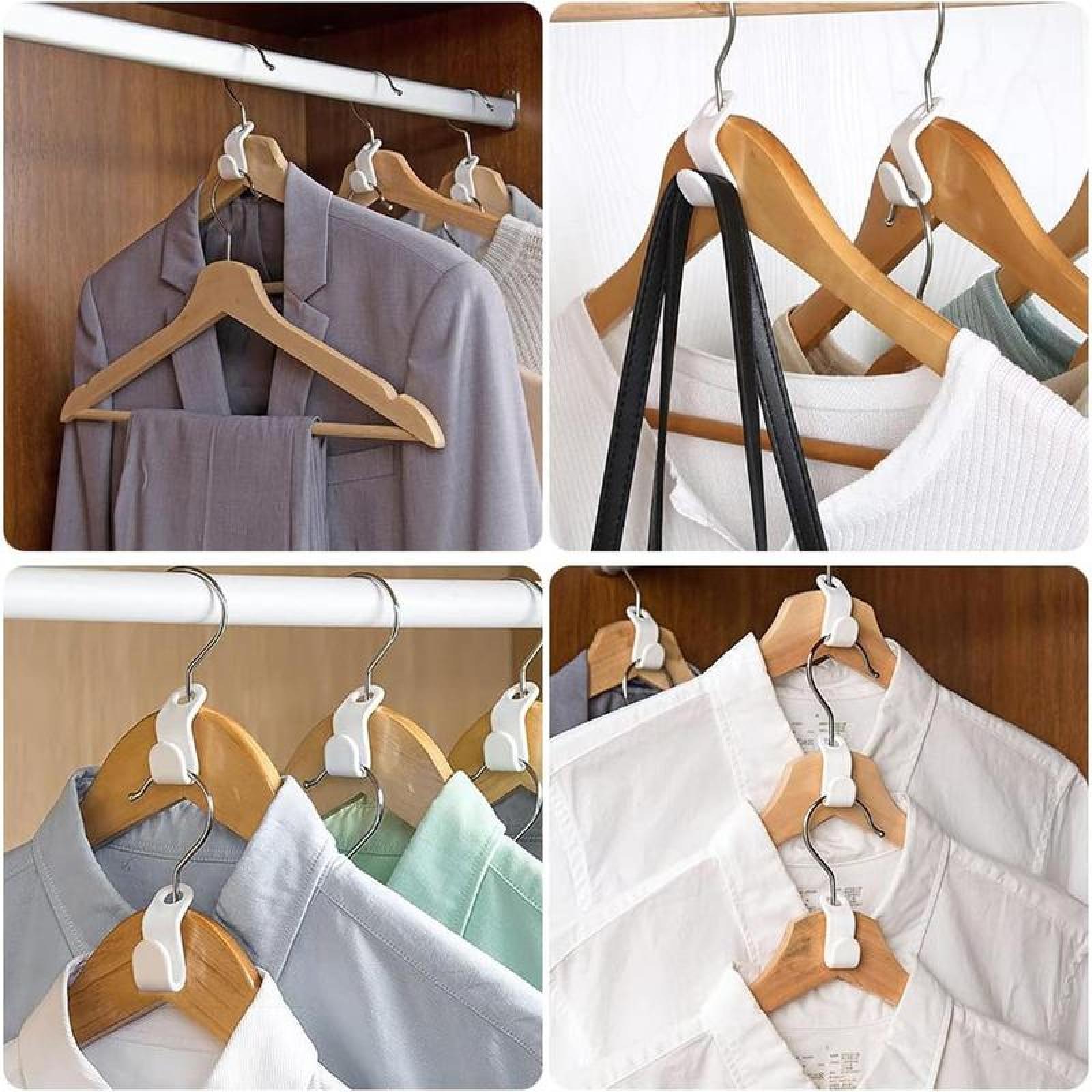 Hanger Connector Hooks,30/100 Counts Set Space Saving Clothes Hanger Extender Hooks,Multicolor Closet Organizer Hanger Clips.SENSIOHOME. Hanger Connector Hooks,30/100 Counts Set Space Saving Clothes Hanger Extender Hooks,Multicolor Closet Organizer Hanger Clips.SENSIOHOME.