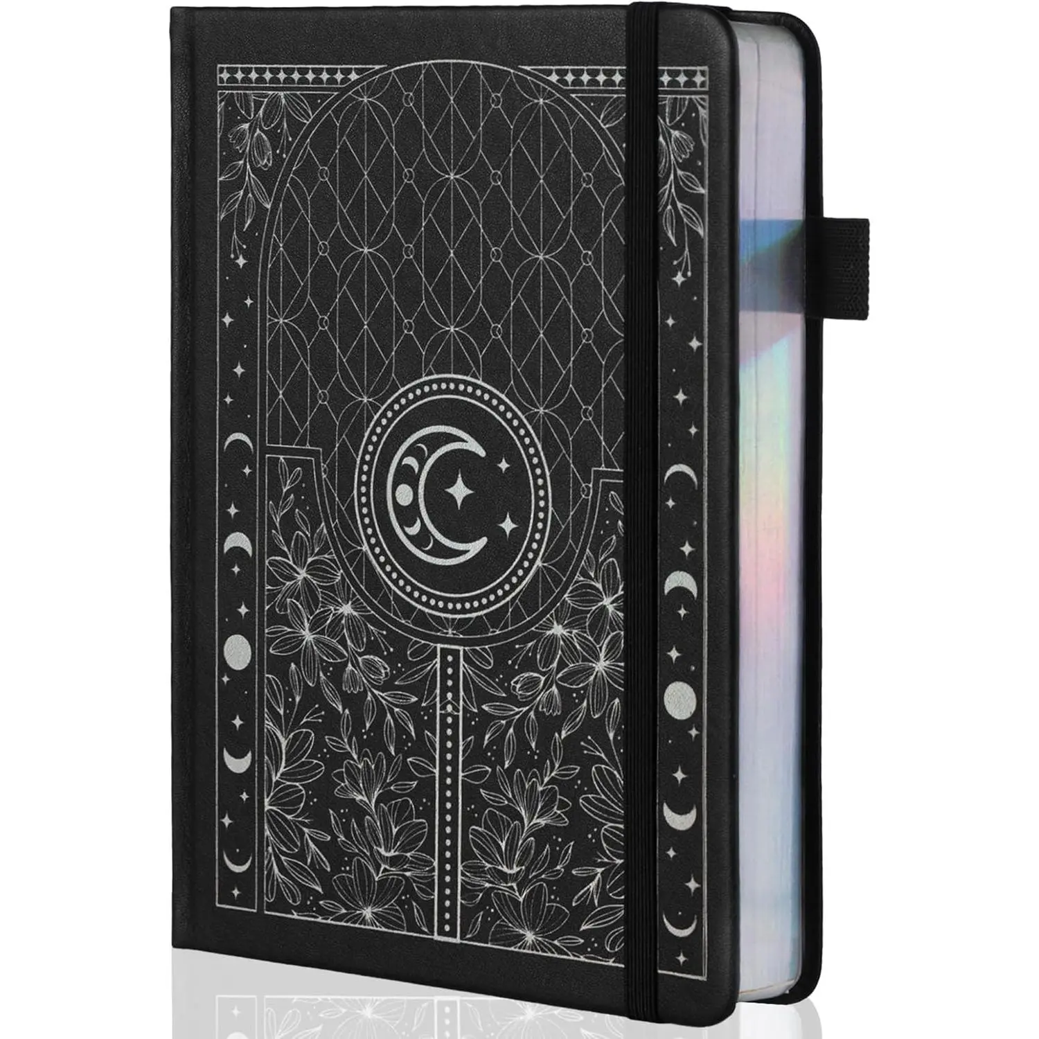 Dotted Journal Notebook, 160gsm 190 Numbered Thick Paper, A5 Hardcover Dotted Grid Diary for Women Men Work Writing, Journaling, Drawing, 5.8 x 8.3 in