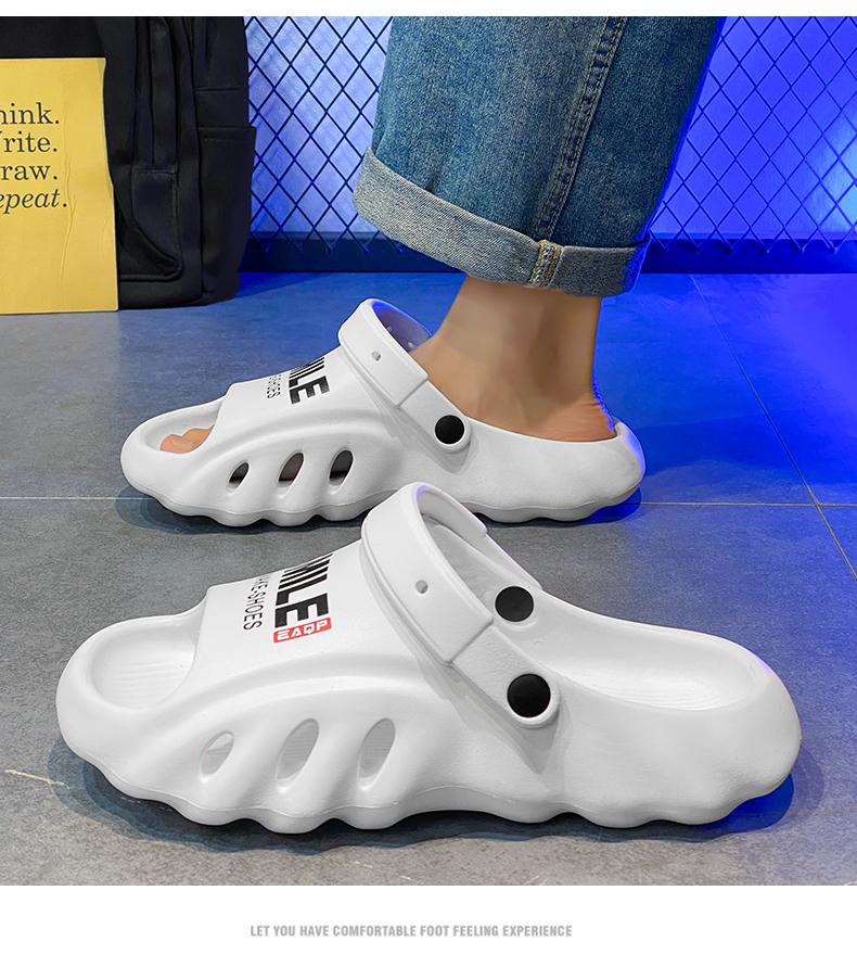 Breathable 2-in-1 Slides & Clogs |     Quick-Dry, Easy to Clean