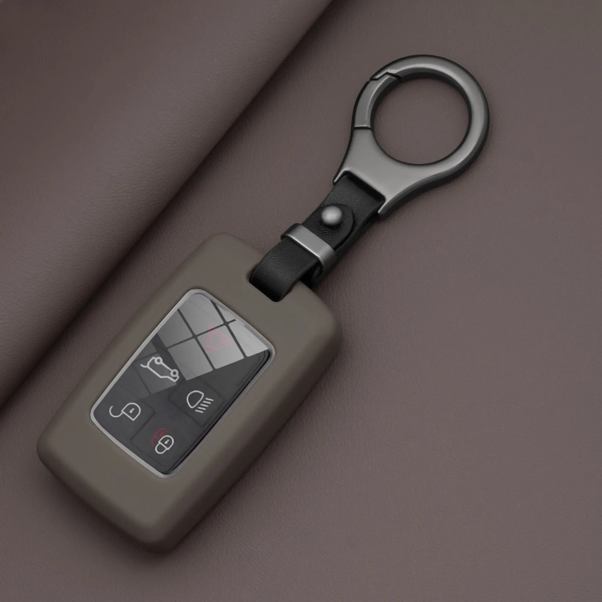 Key Case Cover Shell for Land Rover Range Rover Evoque, Discovery Sport, Velar, Jaguar Xe, E-Pace, Xf, Remote Key Protector, Car Accessories