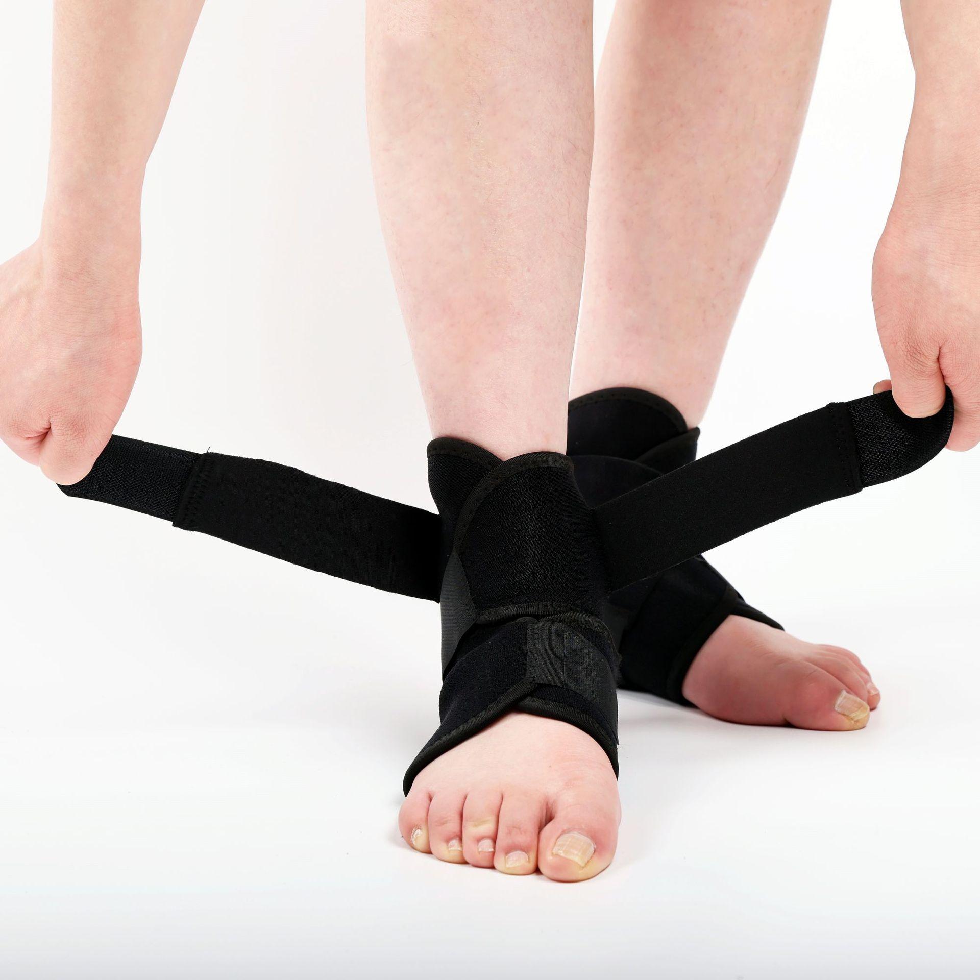 Unisex Ankle Support Braces - 2 Pcs High Elastic Nylon, Breathable Comfort Stable Support for Outdoor Sports Sprain Protection Active Individual