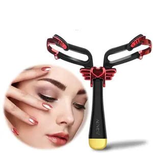 Aliver Foldable Eyebrow Shaping Tool, / Options, Portable Handheld Brow Knife, Beginner Kit for Natural Makeup, Portable Eyebrow Trimmer