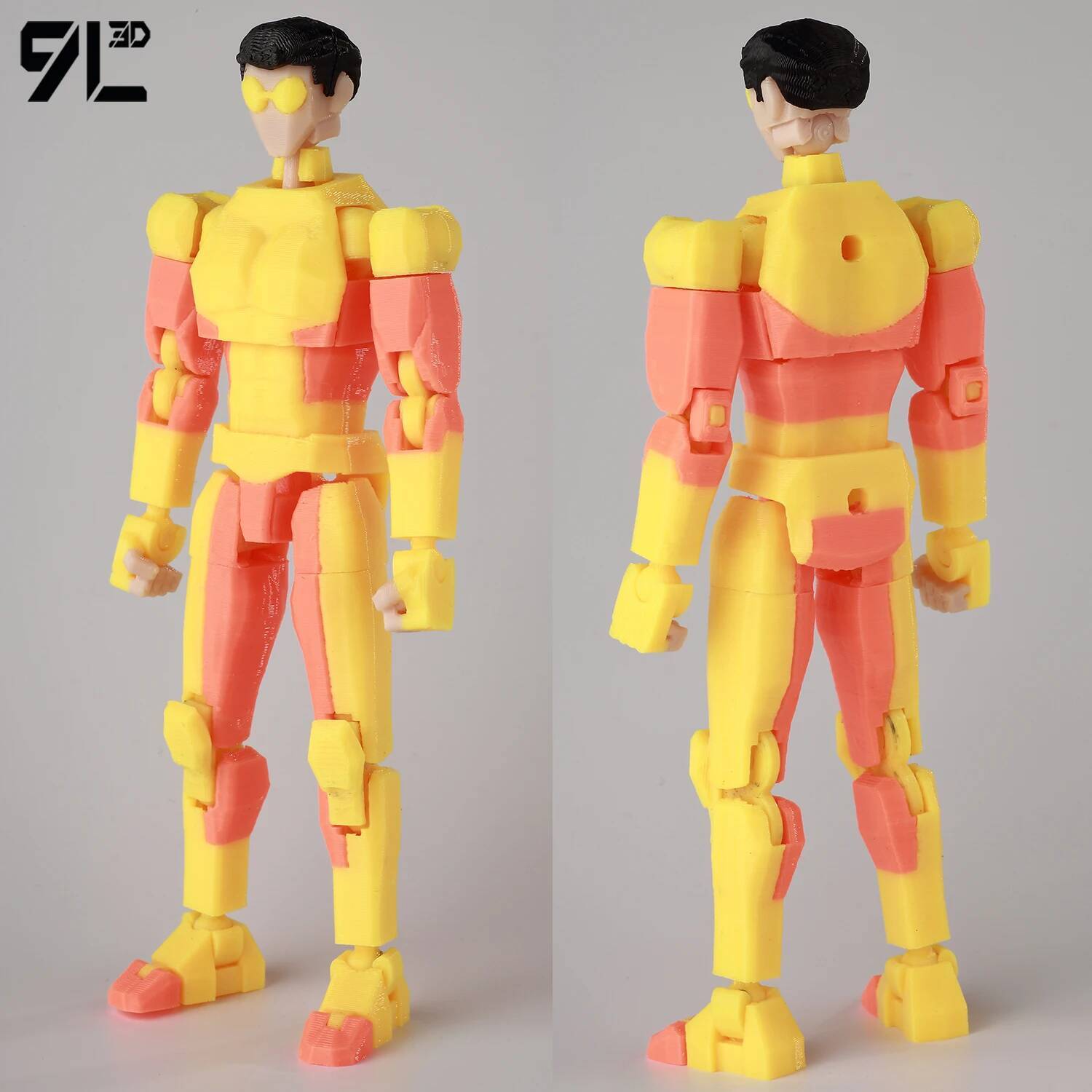 9L3D Printed Invincible Dummy13 Titan Lucky13 Invulnerable Mark Toy Collectible Figures As Gift For Kids Birthday Children's Day