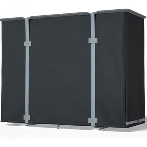 Mini Split Cover for Air Conditioner Qutside Unit, 29.1"L x11.8"W x 21.7"H Outdoor Air Conditioner Cover Can beUsed in Air Conditioner Operation, AC Protector for 8000-12000 BTUGift.