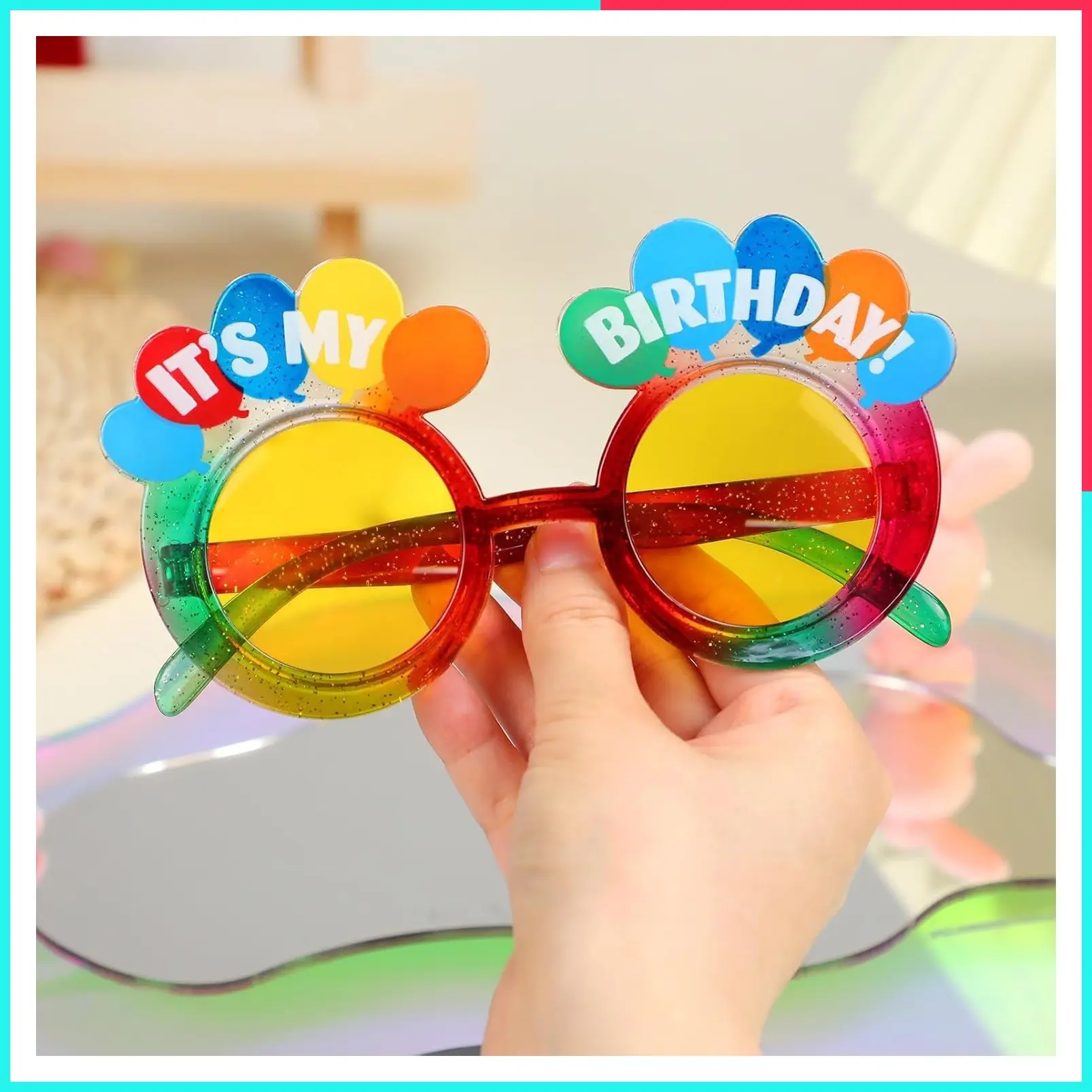 It's My Birthday Glasses - Happy Birthday Sunglasses Novelty Party Accessories for Women Girls
