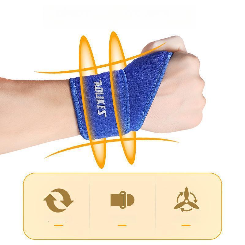 2 Pcs Wrist Compression Strap and Wrist Brace Sport Wrist Support for Fitness, Weightlifting, Tendonitis, Carpal Tunnel Arthritis, Pain Relief-Wear Anywhere-Adjustable