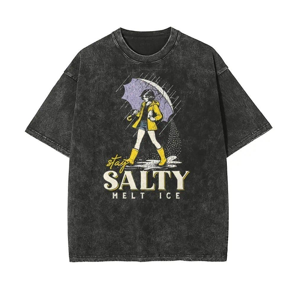 Oversize Unisex Washed T-Shirt for Women and Men's Unisex Fit Batik Cotton Oversize Streetwear Menswear  Super Soft Pre-Shrunk