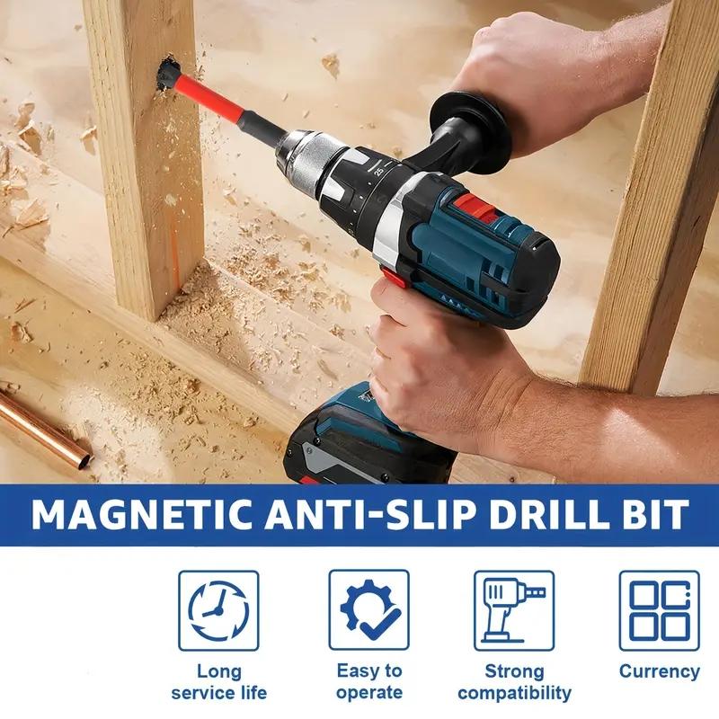 Magnetic Phillips Screwdriver Set, High Hardness Anti-Slip Heads, Replaceable Screwdriver Bits, Fits Electric & Manual Drills, Hardware Tools, Impact Drill Bits Kit with Tool Box