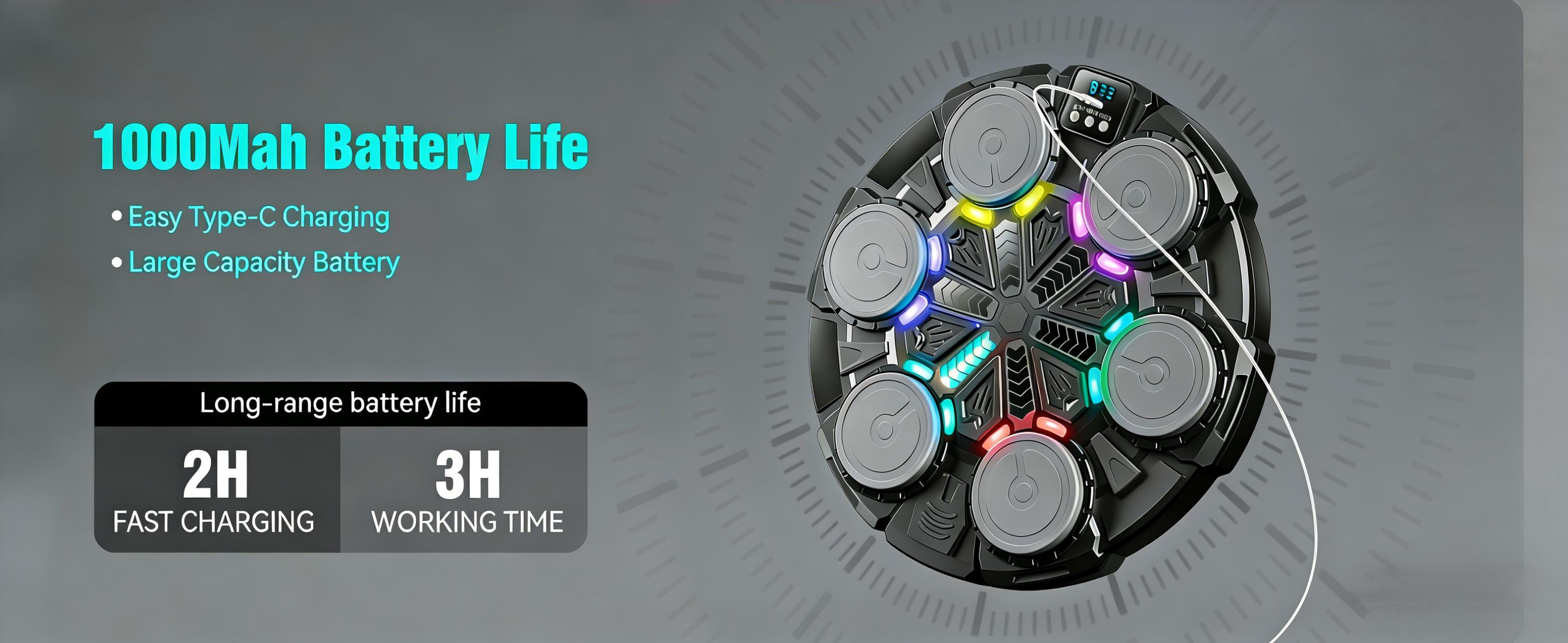 Music Boxing Machine for Kids and Adults, Wall Boxing Punching Pad with Bluetooth & Rhythm Lights, 3 Speed Modes, Home Fitness Boxing Equipment with Gloves for Boys Girls Teenagers