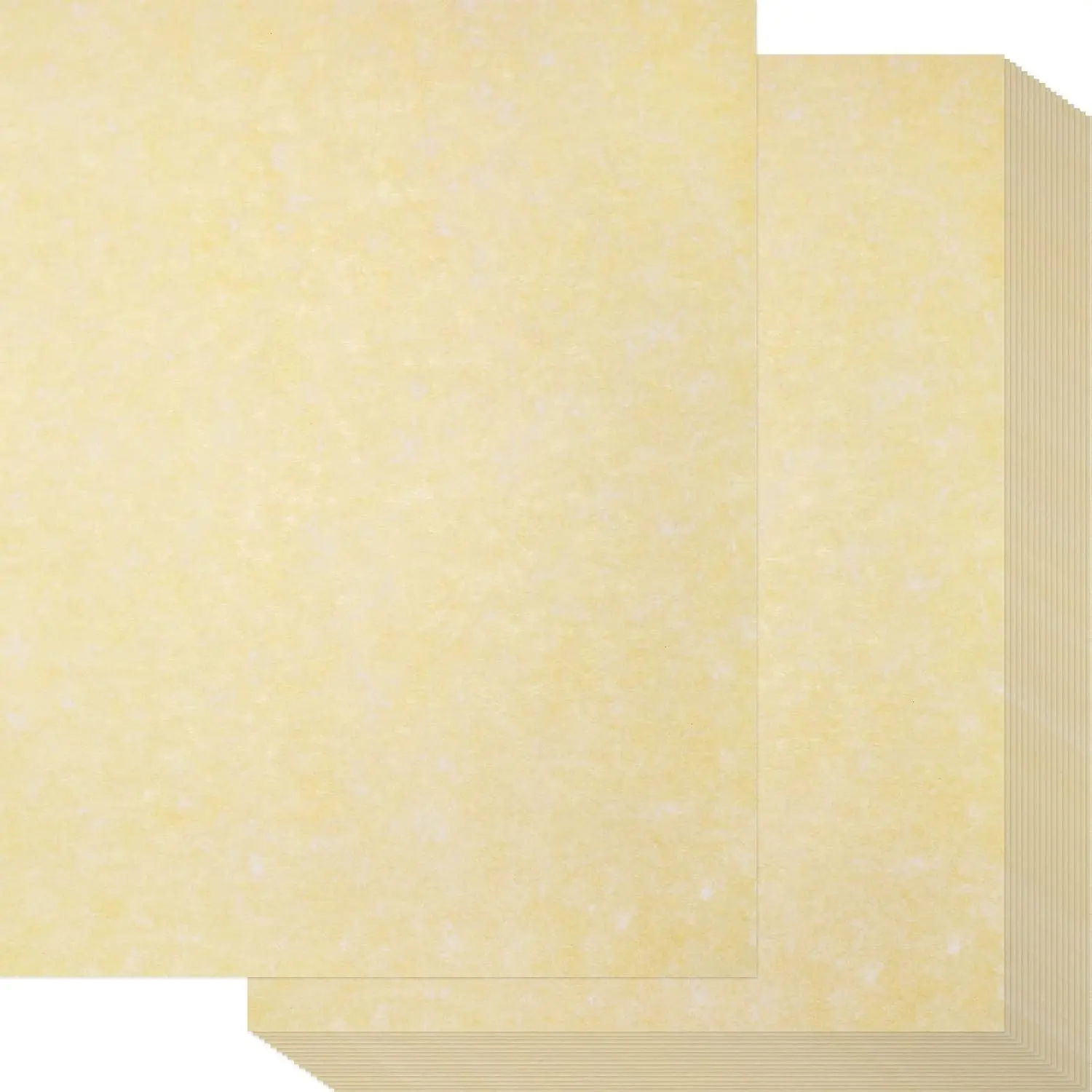 200 Sheets Vintage Old Parchment Paper, 8.5 x 11 Inch Standard Letter Size, Light Beige Double Side Printable Antique Printing Paper