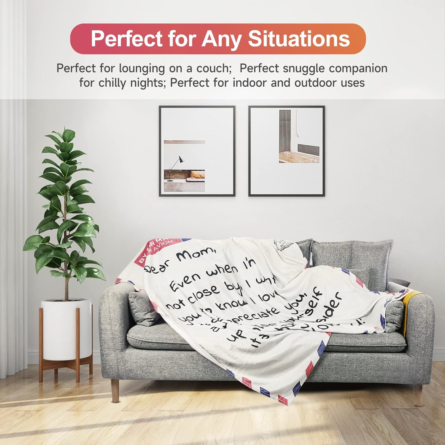 70 x 55 inches Super Soft Blanket Gifts for Mom, Mother Gifts for Mother's Day, Christmas, Birthday Gifts for Mom from Daughter Son 70 x 55 inches Super Soft Blanket Gifts for Mom, Mother Gifts for Mother's Day, Christmas, Birthday Gifts for Mom from Daughter Son