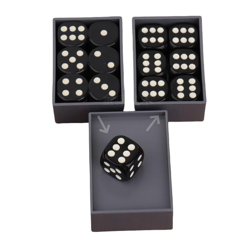 6 Pcs/Box Predict Miracle Dice Turn All Dice Into 6 Magie Toy Magicians Shows Illusion Props Children's Toys Gifts Magic Tricks