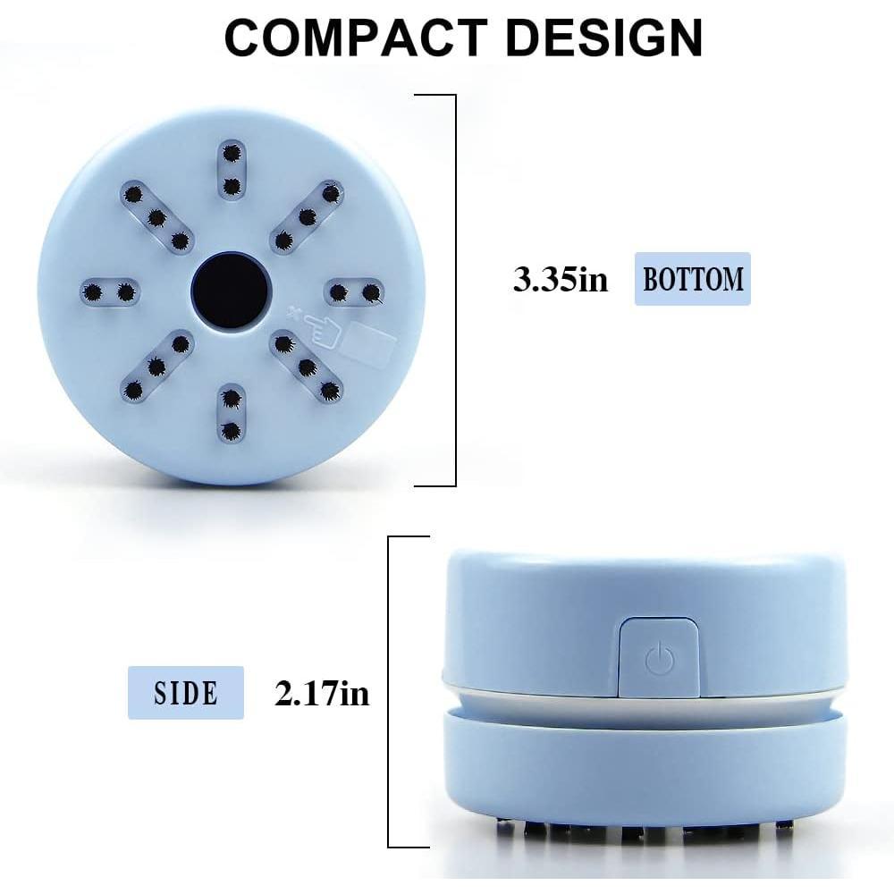 Tools, Desk Accessories Vacuum Cleaner Mini, Hand-Held Vacuum Cleaner (Blue)
