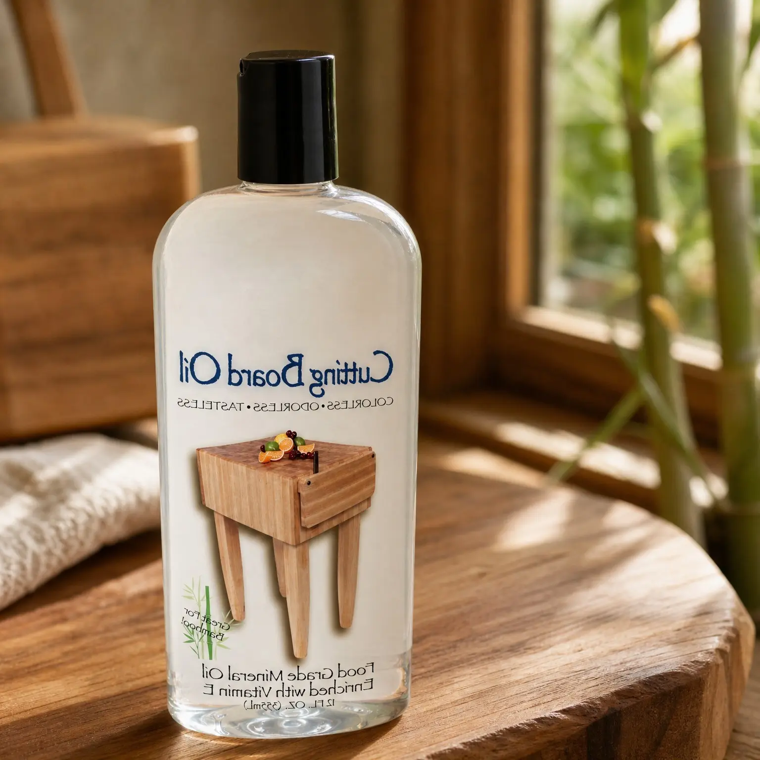 Food Grade Mineral Oil for Wood Cutting Board - 12 oz, Pack of 1Gift