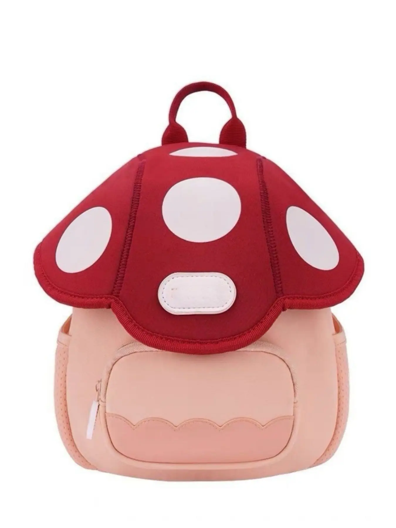 2026 New Kids Backpack, Plush Sporty Design, Lightweight Mushroom Travel Bag, Unisex School & Outdoor Use, All-Seasons