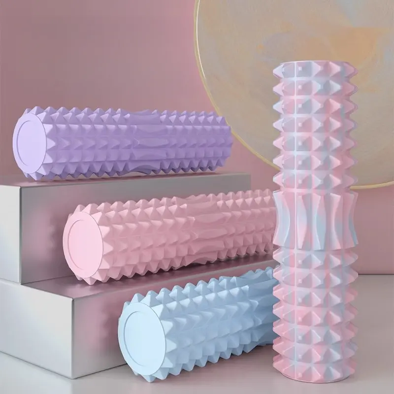 Solid foam roller for muscle relaxation, slimming calves, massage, yoga column, and auxiliary tool..