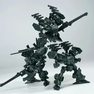 2026 hot item Sheik Mainland 3MIN Project MUGE-R2 Ventus Vector Strong Shield 3 IN 1 Mini Assembly Mech Robot,15+ Action Figure Boys Toy Gift