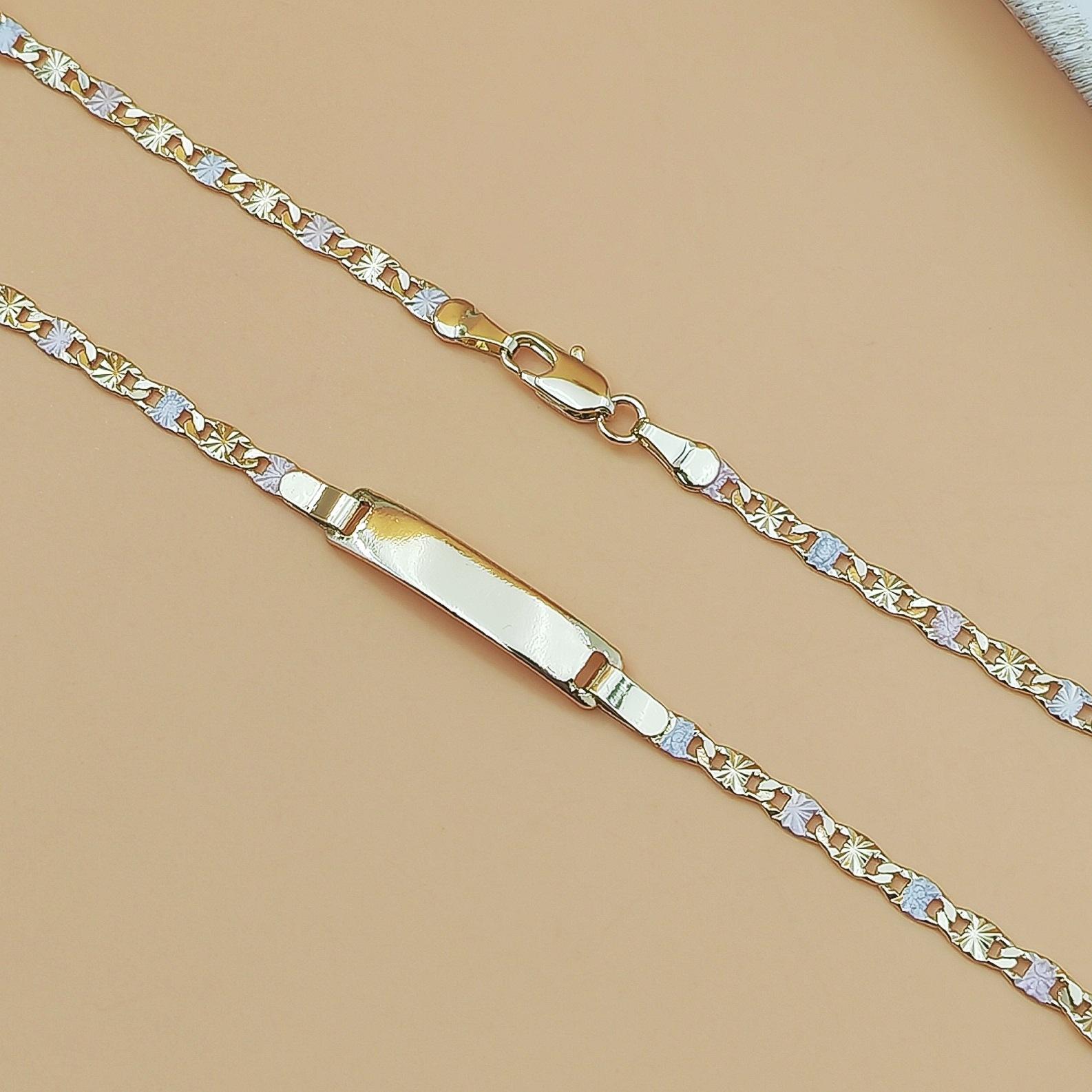 Custom Engravable Curved Bar Bracelet for Men & Women 3 Color Polished Blank ID Bar Handmade DIY Jewelry Minimalist Personalized Unisex Gift for Couples & Friends