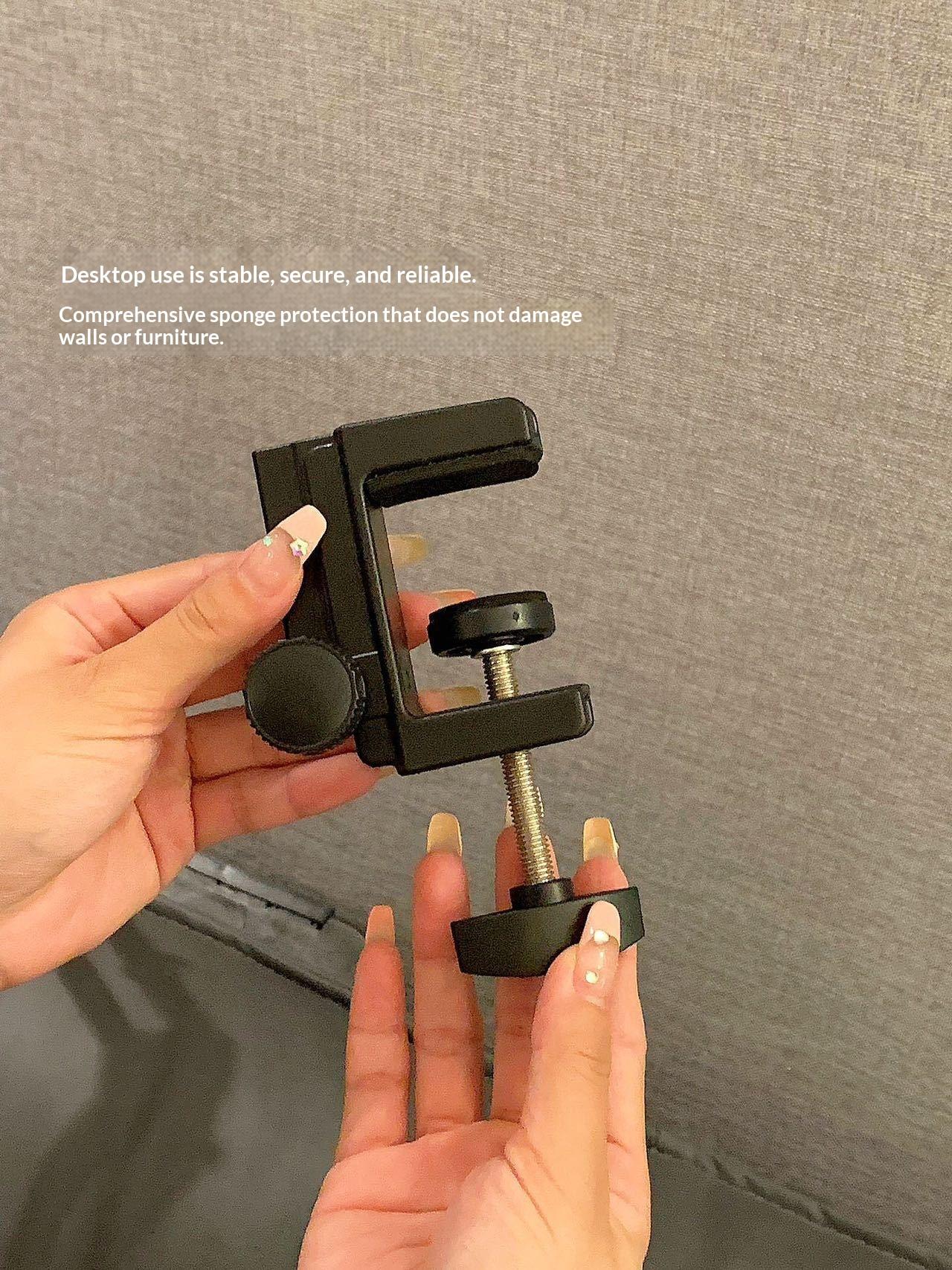 Insert-type bedside lazy bracket, mobile phone tablet bracket, adjustable, no punching, bed chasing mobile phone bracket