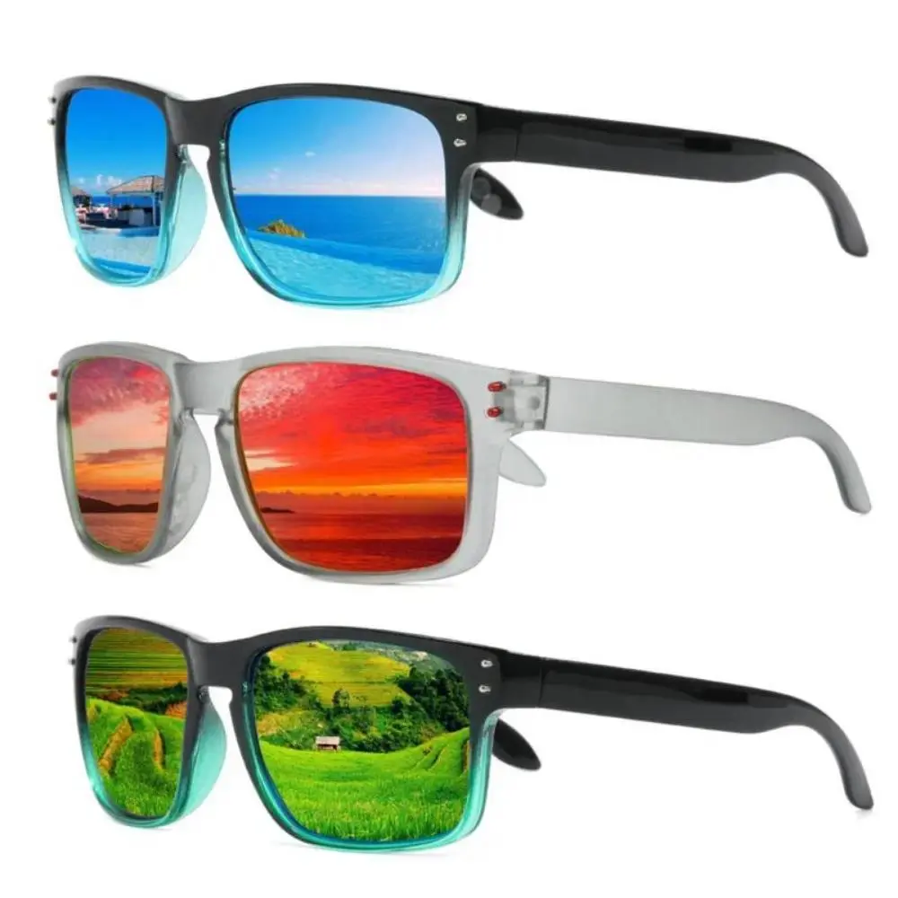 Unisex Vintage Polarized Anti-UV Sunglasses (3/4 Pack), Square Full-Rim Frames, PC Lenses, Multi-Color UV400 Shades, Ideal for Driving & Outdoor Wear | Black Friday Special, Men's Sunglasses Option, Anti-Uv Polarized Men's Sunglasses