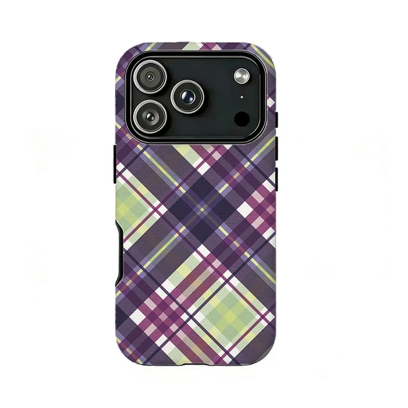 Y2K Heart Argyle Phone Case Cute Preppy Pattern,Compatible for iPhone 16 15 14 13 12 11 17Pro Max,for Samsung S25 S24 S23 S22 Ultra,Durable Dual-Layer design phone cover,Perfect Gift for Her