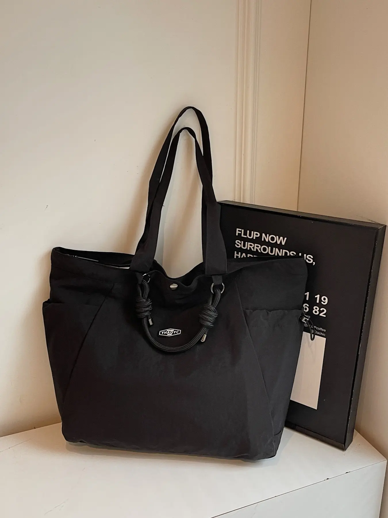 Fashion Large Capacity Women's Shoulder Tote Bag, Solid Color Casual Crossbody Bag, Stylish and Practical Handbag for Daily Use
