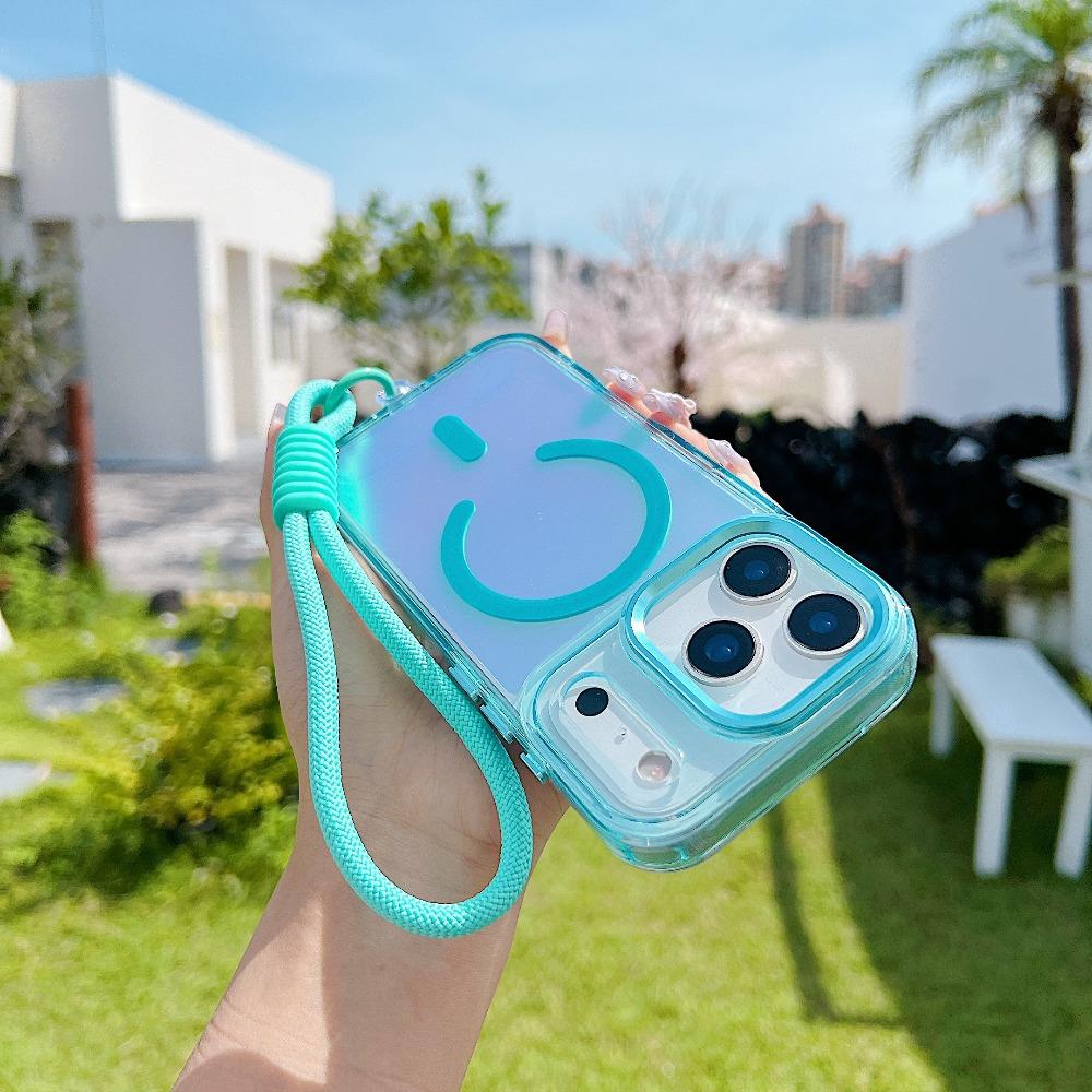 Phone Case - This Fashionable Premium Magnetic Wireless Charging Phone Case Is Compatible with for Iphone 17, 16, 15, 14, 13, 12, And 11 Pro, Pro Max, Plus, And 17AIR. It Includes a Colored Lanyard And Offers Extensive Drop Protection iphone 12 wildflower