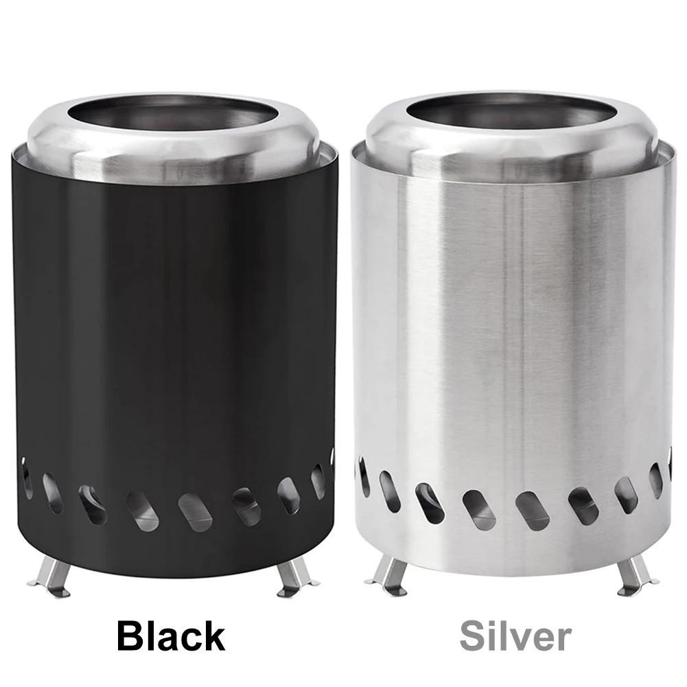 Smokeless Tabletop Fire Pit Indoor Outdoor Table Top Firepit Mini Fire Pit Wood Burning Or Pellet Fueled Portable Bonfire